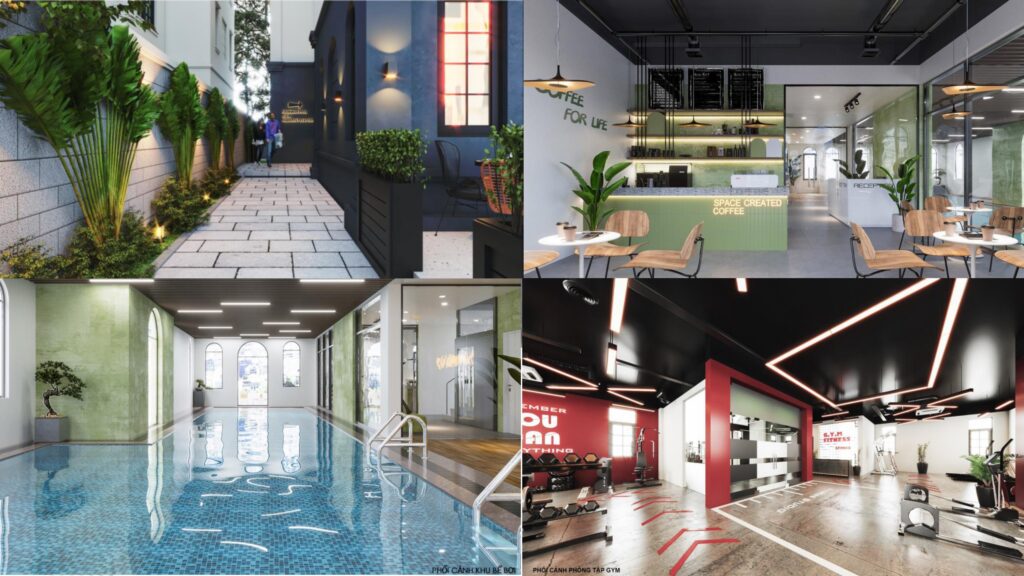 Tiện ích biệt thự Solasta Mansion Dương Nội